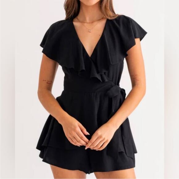 Do+Be Ruffle Romper - Picture 2 of 3
